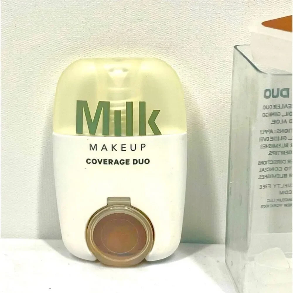 MILK Makeup Concealer Coverage Duo Liquid + Solid ~ DEEP ~ New in Box
